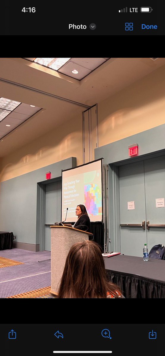 dlc0082's tweet photo. Dr. Miller presenting about “App Smashing” in Physical Education at the 2022 Texas Association of Health, Physical Education, Recreation and Dance with Dr. Jennifer Ahrens from Texas State University.@MSUTexas https://t.co/Mu2uj58J4e