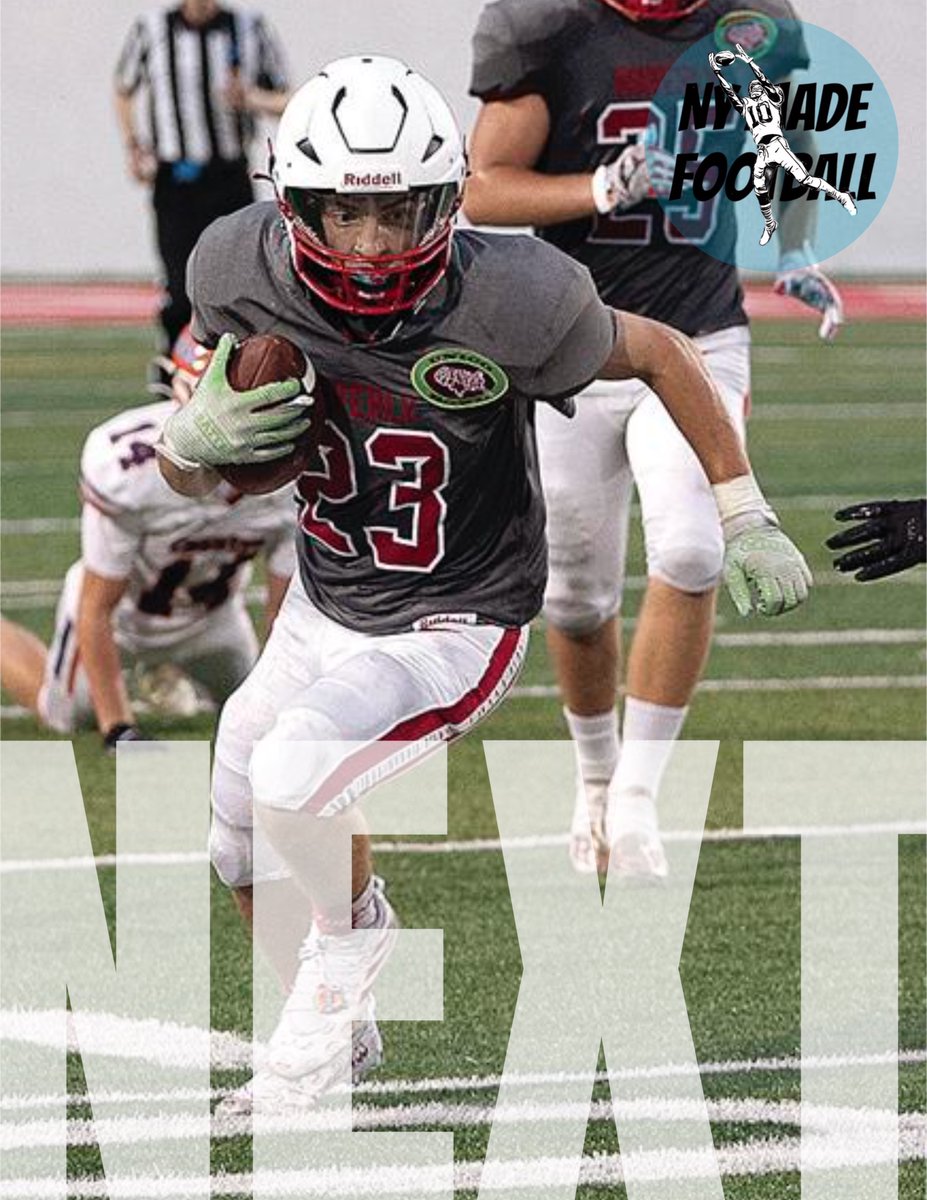 NY MADE FOOTBALL (@nymadefootball) on Twitter photo ⚡UP Next⚡
Waverly's WR Jay Pipher (Class of 2024)!
⚪2022- 1,039 receiving yards & 16 total TDs
🔴Career- 1,705 receiving yards & 23 total TDs
<a href="/jay_pipher/">Jay Pipher</a> #FlashForward #ClassOf2024 ⚡UP Next⚡
Waverly's WR Jay Pipher (Class of 2024)!
⚪2022- 1,039 receiving yards & 16 total TDs
🔴Career- 1,705 receiving yards & 23 total TDs
<a href="/jay_pipher/">Jay Pipher</a> #FlashForward #ClassOf2024