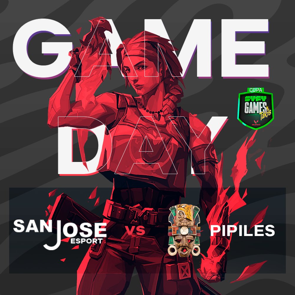 Hoy iniciamos 4tos de Final en la Copa SyFy by Takis
🆚️ PIPILES
⏰️ 1:00 P.M 🇵🇦
📺 twitch.tv/rkcasters

#CopaSYFYTakis #RKCasters #IntensidadReal