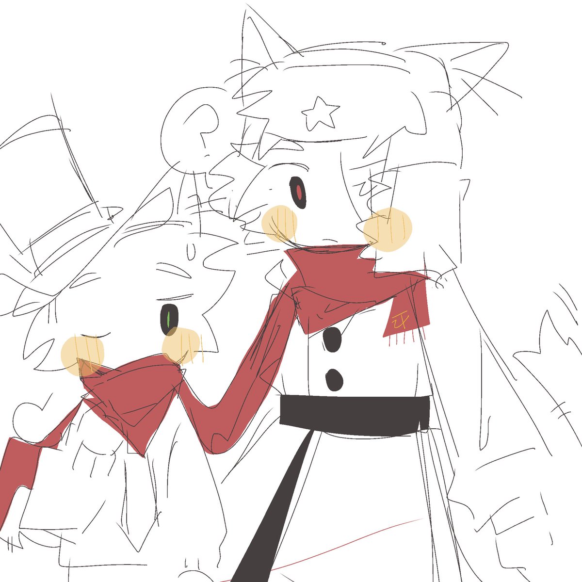zeping61564623's tweet photo. uk x ussr #countryhumans https://t.co/njTGxSwJ47
