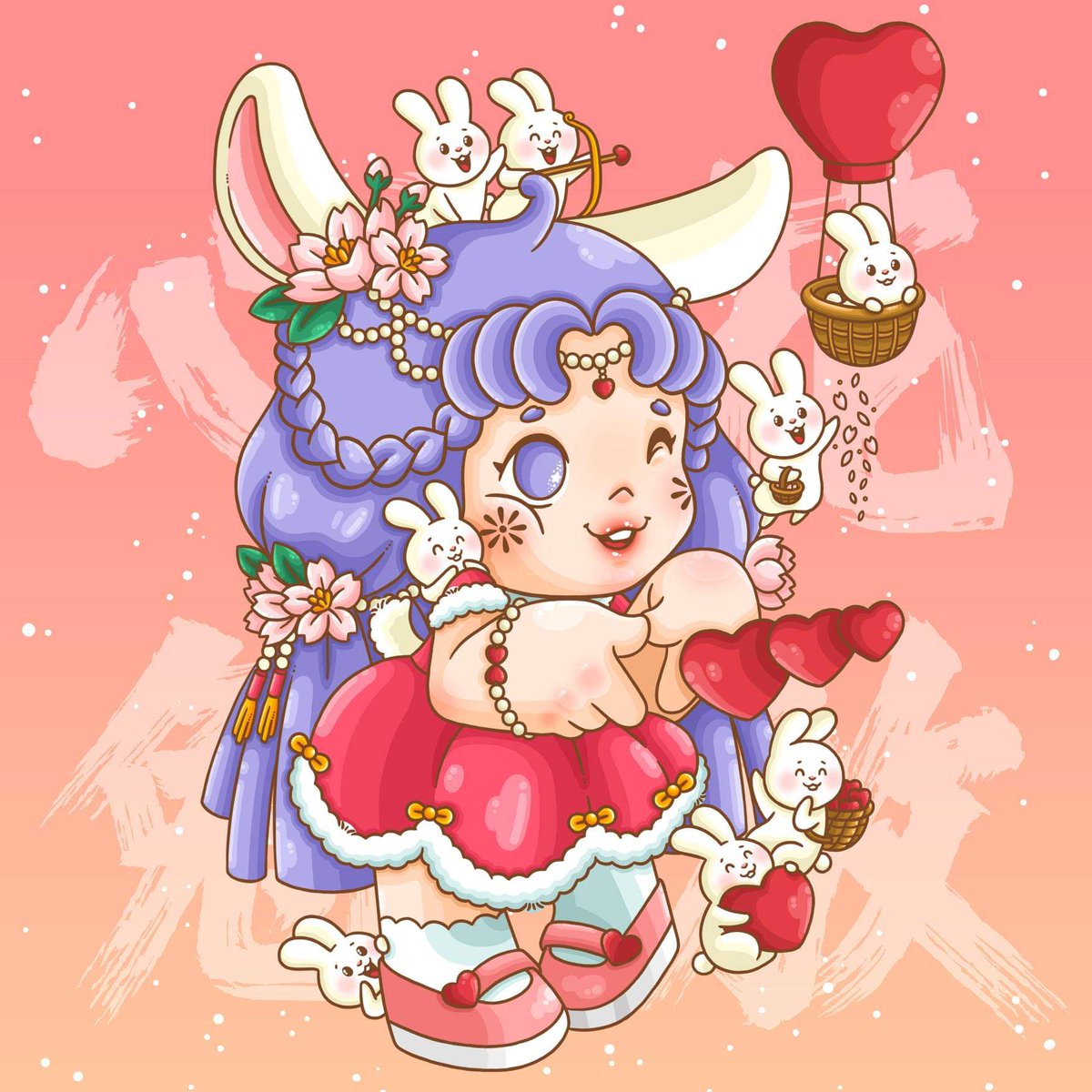 SshownC_studio's tweet photo. Bunny year will full with love 💕 piu piu piu~
#characterdesign #digitalpainting #digitalart #Rabbit2023 https://t.co/bZLWzLw19q