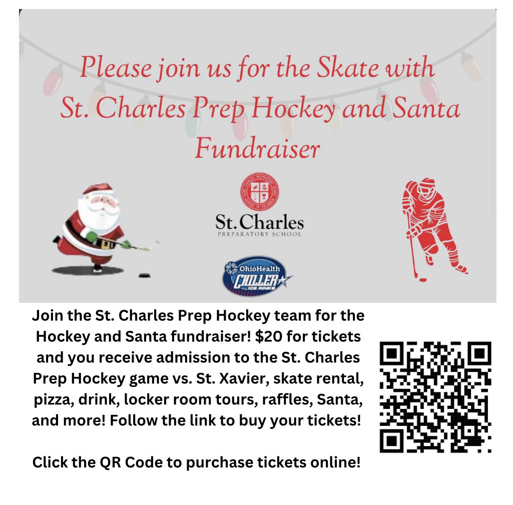 Sunday will be a Special Day
Ceremonial Puck Drop honoring Thomas Knox✝️
1:10 @StCharlesHockey vs Xavier @stxavierhocke🏒
2:30 Skate w/ Santa 🎅post game (pizza, pics &amp; pop)
Come down to the Ice Haus at <a href="/NationwideArena/">Nationwide Arena</a>