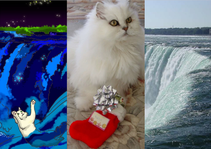 Balou started to bark as he could hear Portia.rb.gy/cf3jb2 Slowly she was being pushed by strong currents to the crest of the falls until one powerful wave pushed her right over.....SHE WAS GONE! Will Portia EVER be seen AGAIN? rb.gy/e7l6bl #niagarafalls