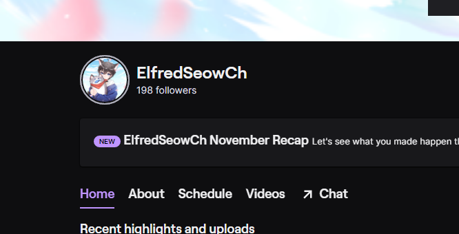ElfredSeow's tweet photo. If we hit 200 followers I will be back ;) 
#VTuber #ENVTuber #twitch https://t.co/5XZjKFTtvq