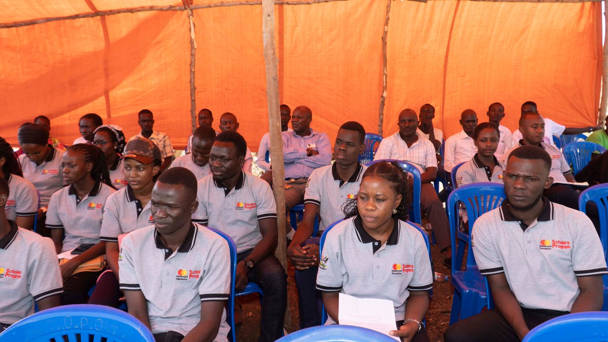 MCFMakerere's tweet photo. Today @MastercardFdn Scholars @Makerere carried out their annual community service day (Give back) in which they unveiled a classroom block they constructed for St. Catherine Community School in Agago district, Northern Uganda. https://t.co/EoRZ7qhc3p