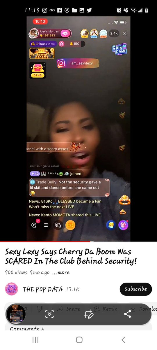 mayadomain's tweet image. 🌹  ALEXIS MORGAN 🌹#popdata @SexyLexyJorden
youtu.be/bbCFPXMLwbw
🍷  🍷 @BIGOLIVEapp @cherrythee @Thee_LoLaMonroe @GangstaBooQOM @TsMadisonatl1 @lolabrooke718 @HouseDemocrats
youtu.be/skHwjaZPKfs