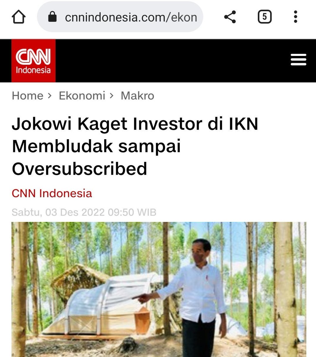 Kayak pernah kejadian ya masalah IKN?