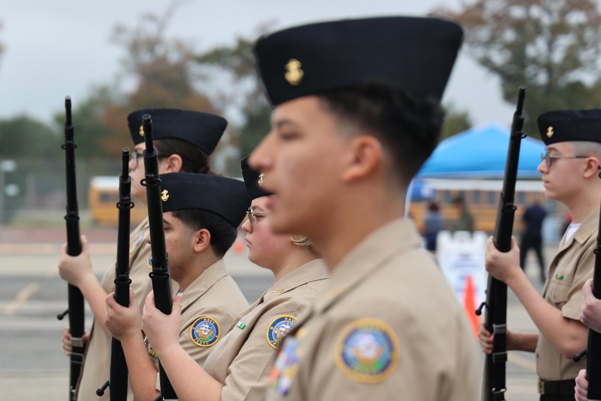Our NJROTC cadets are spending their Saturday competing against other units in the Nimitz Drill Meet.  <a href="/SB_GuthrieJROTC/">SB Guthrie NJROTC</a> #EveryChild