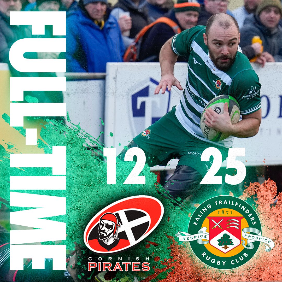 What a second half performance! 

Thanks for the battle <a href="/CornishPirates1/">Cornish Pirates</a>. 🤝

Match Day LIVE ➡️ bit.ly/3iyyLPa

#ETF 🟢⚪️