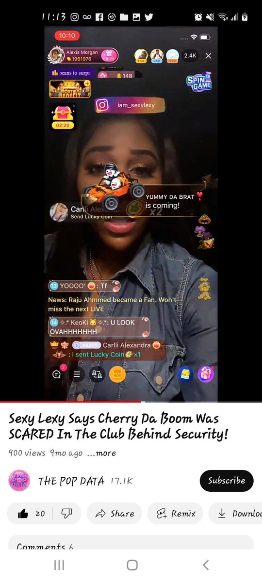 mayadomain's tweet image. ALEXIS MORGAN youtu.be/skHwjaZPKfs🌹youtu.be/bbCFPXMLwbw
youtu.be/zbe6B4VGdIk
#popdata @SexyLexyJorden

🍷  🍷 @BIGOLIVEapp @cherrythee @Thee_LoLaMonroe @GangstaBooQOM @TsMadisonatl1 @lolabrooke718 @HouseDemocrats
@MIB_India