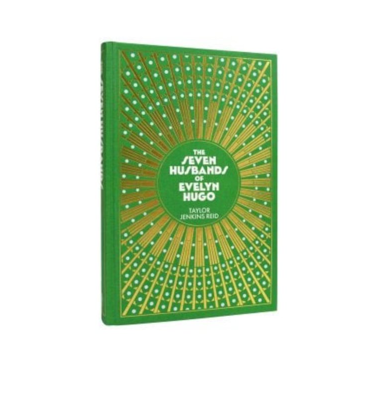 mishamiago's tweet photo. It's still a NO for me... Every new edition of The Seven Husbands of Evelyn Hugo comes with  all those lines and circle and I don't like it 😕 https://t.co/02rRQaTSCb