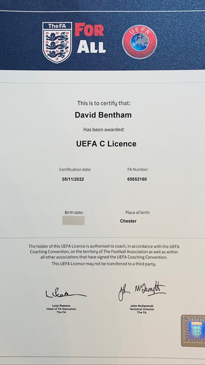 David Bentham tweet media