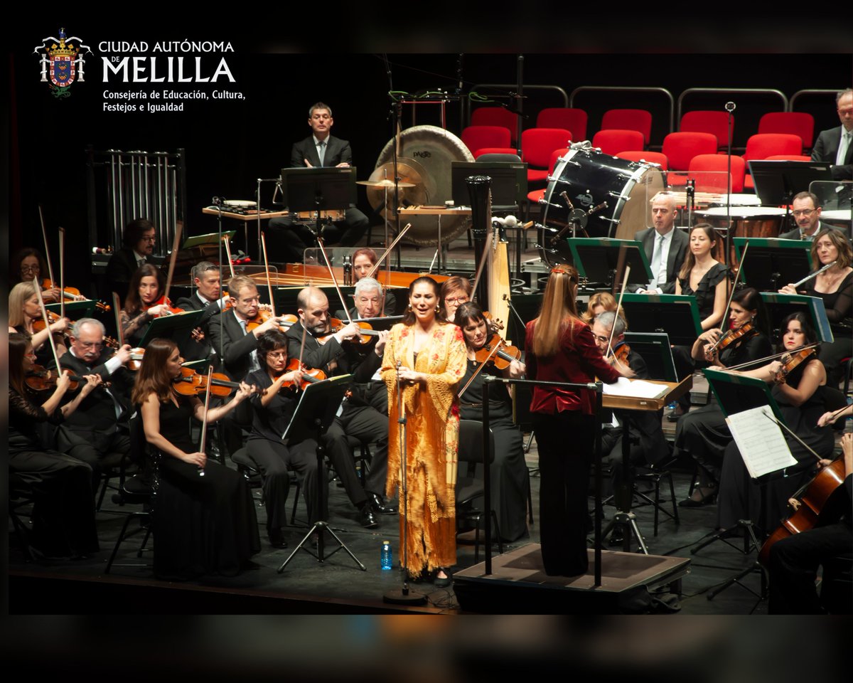 cultura_melilla's tweet photo. El Teatro Kursaal lleno para disfrutar el concierto de @OCRTVE de ayer viernes.
Todo un éxito artístico y organizativo para la ciudad de #Melilla.
Hoy el Coro actuará en la Iglesia del Sagrado Corazón, a las 19:30h, con entrada libre hasta completar aforo.
#concierto @l_circe https://t.co/gGVeMXLIFD