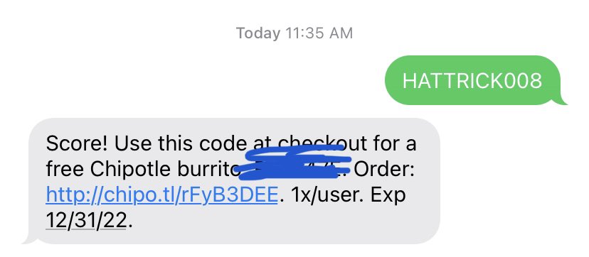 GlowingDiamond4's tweet photo. @ChipotleTweets W https://t.co/2GEzr4CQ3V