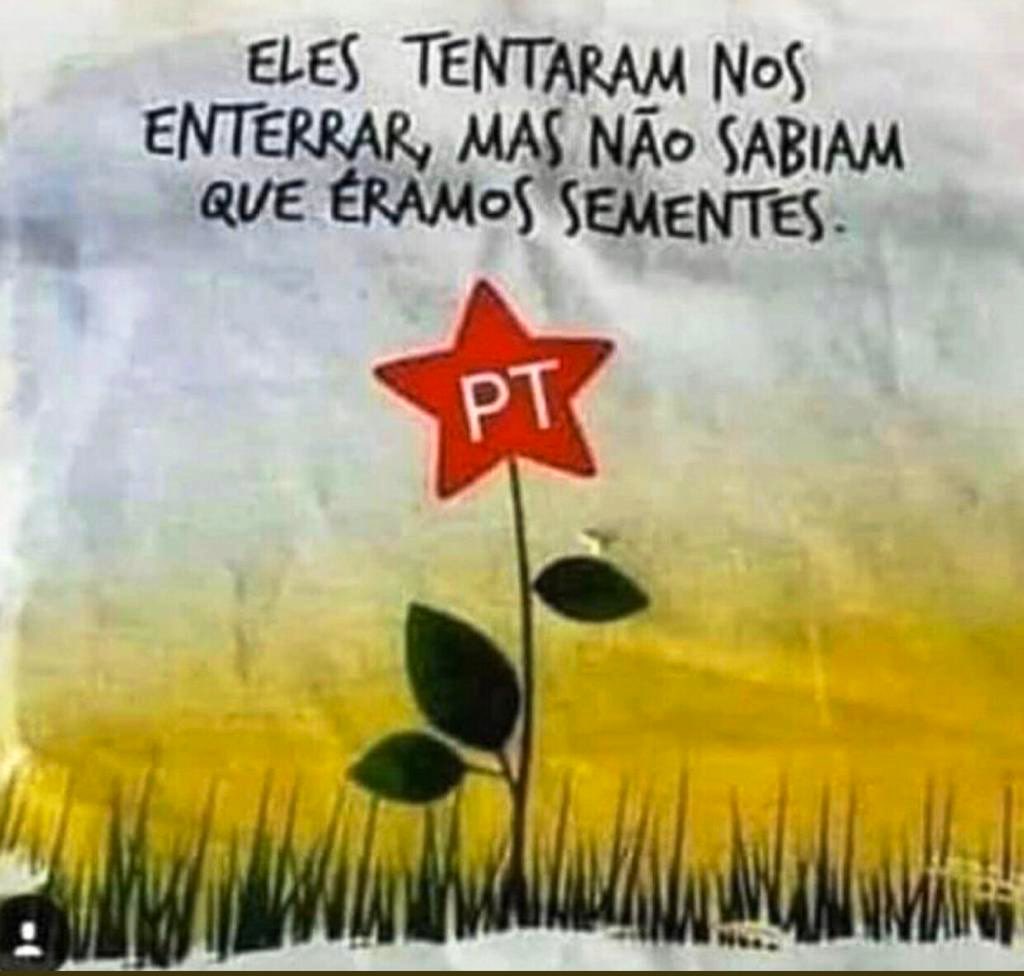 AlbuquerqueNo's tweet photo. @DeputadoFederal 3 de Dezembro ESTOU COM LULA!!!
“Eles tentaram nos enterrar, mas não sabiam que éramos Sementes. Se podar a gente Brota!” https://t.co/5u8MP4ROhC