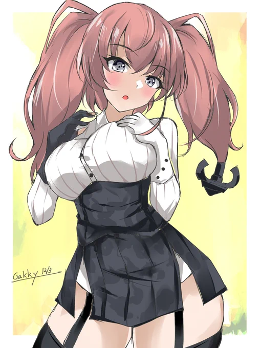 #艦これ版真剣お絵描き60分一本勝負_20221203#艦これ版深夜の真剣お絵描き60分一本勝負 ・・・・・・・・・・・・何? 