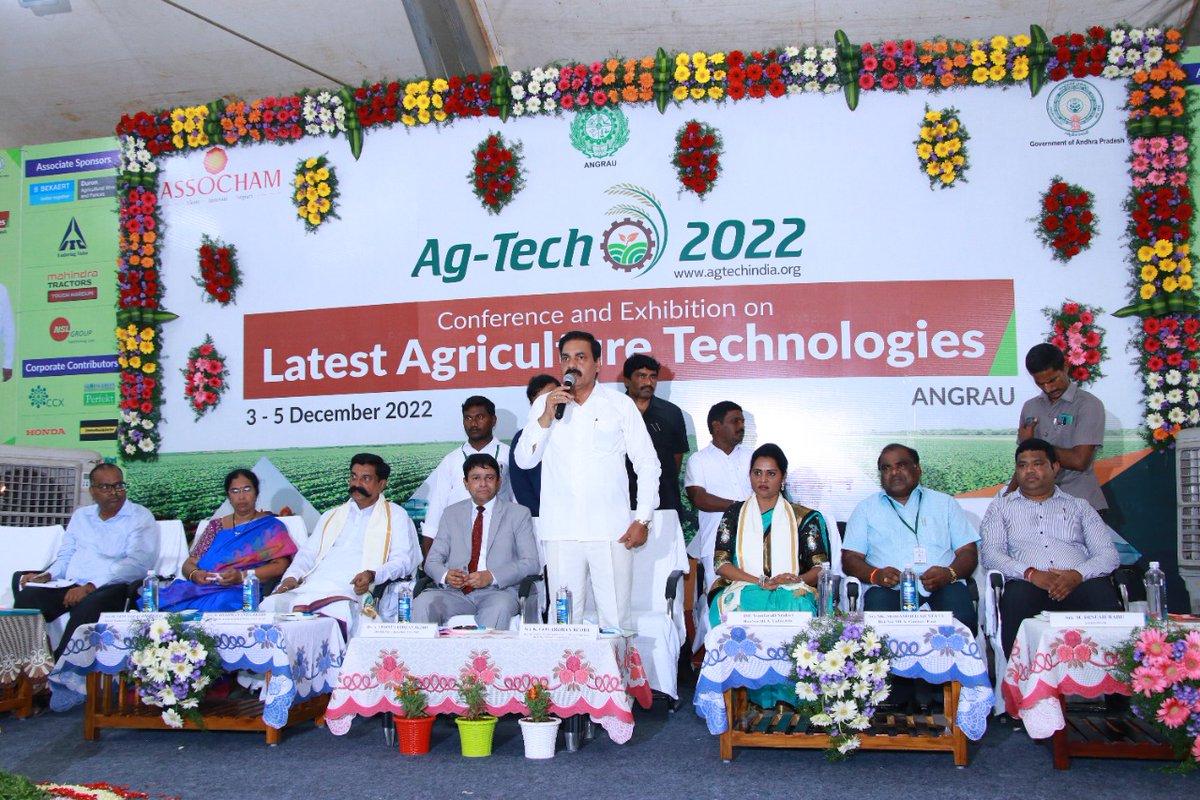 angrau_ap's tweet image. ANGRAU Ag-Tech 2022 Inaugurated by special guests. (Day 01)