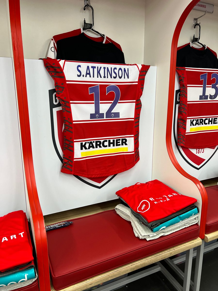 🍒 A <a href="/premrugby/">PREM Rugby</a> debut in Cherry &amp; White for <a href="/atkinson_seb/">Seb Atkinson</a>!

#GLOvNOR // 🍒😇