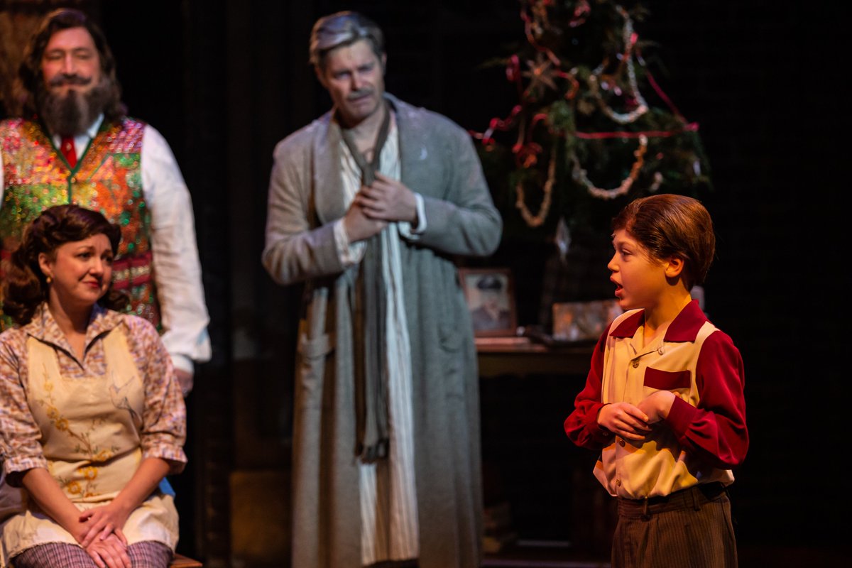 Meet 10-year-old Elias Martin, our 'Tim' in this year’s A Christmas Carol by David van Belle. Elias and his family have been working with us for the last year in preparation for this project, and we’re so excited to finally welcome them to the The Citadel Theatre. (1/3)