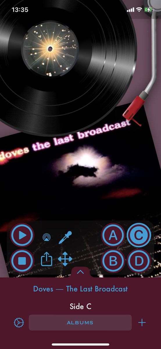 Vinyl Fetish Music Player tweet media