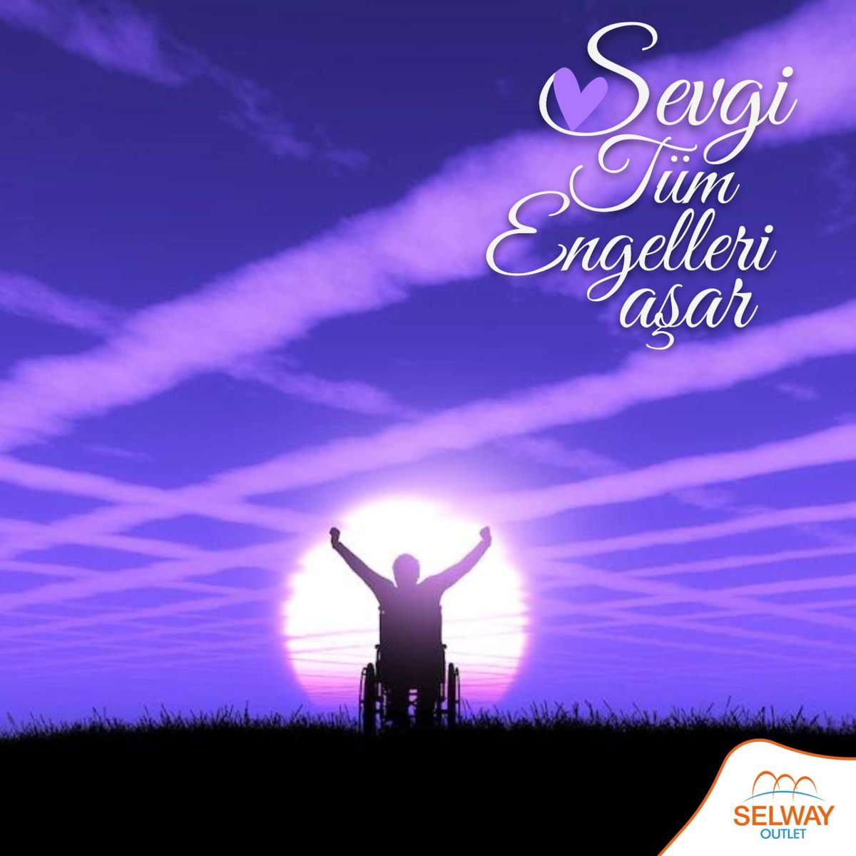 Sevgi tüm engelleri aşar. #engellilergünü