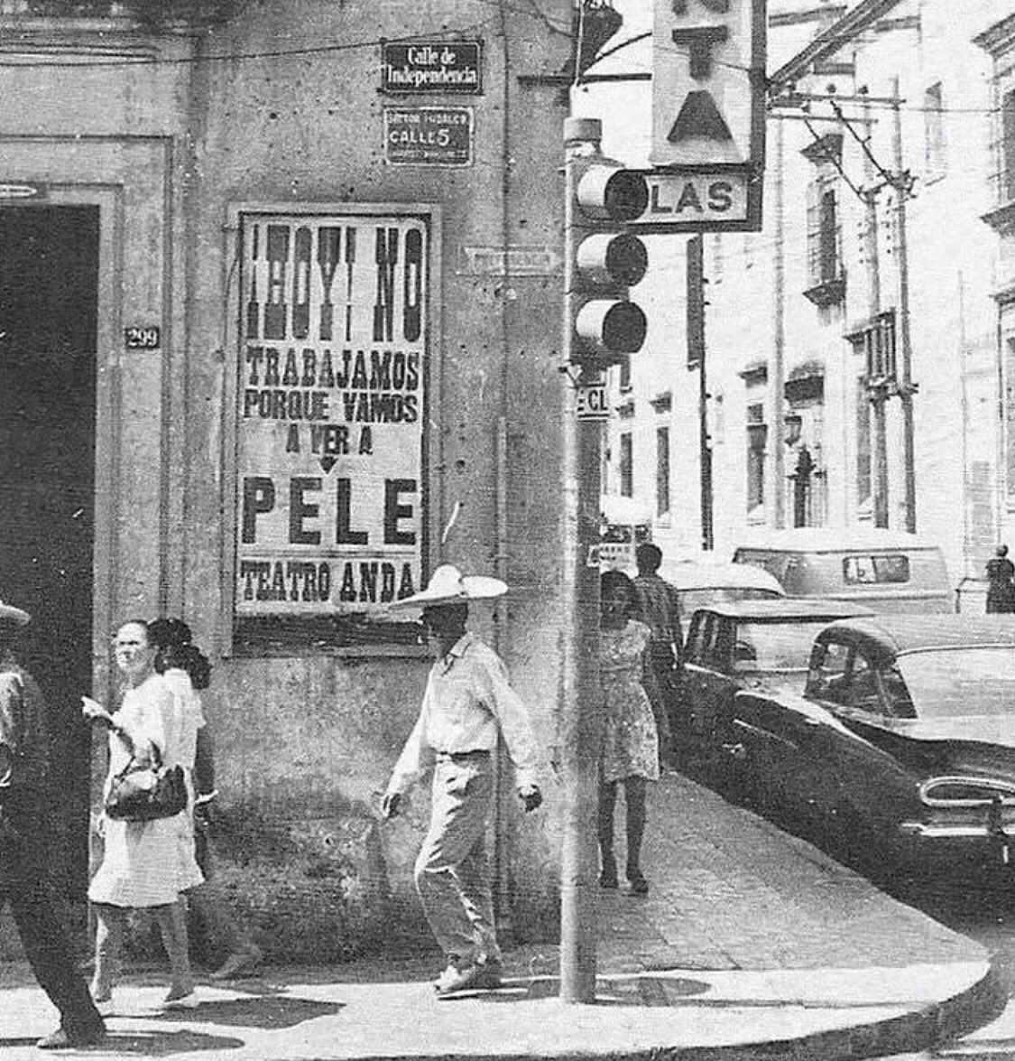 Mexico 1970 

“Today we won’t work because we’re going to see Pelé”