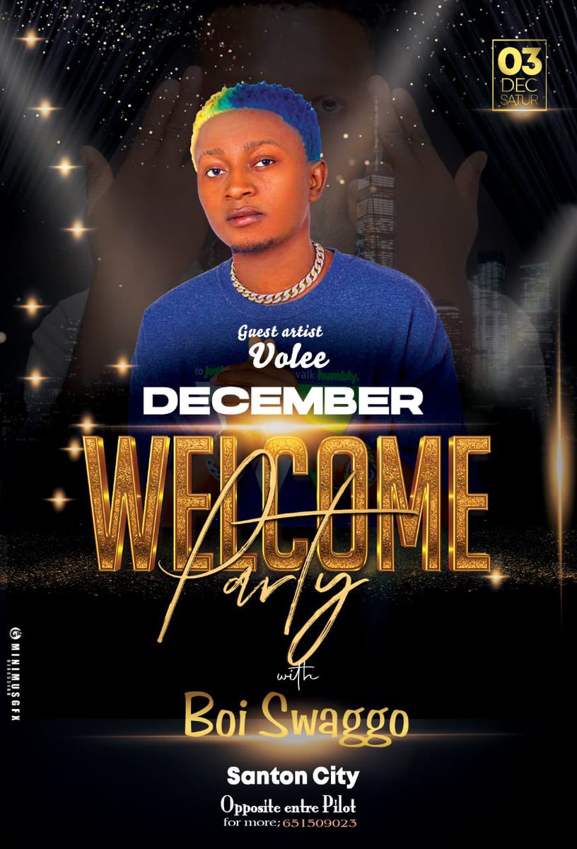spiritinc's tweet photo. #Vollee is performing in #SantonCity December 3, Bonabéri, Cameroon. Full Support! Check His video “For You” #Bonabéri #Cameroon #afrobeats #np https://t.co/OIM9lYmW4R #cloudboundmusic https://t.co/BfIwL3m9LK