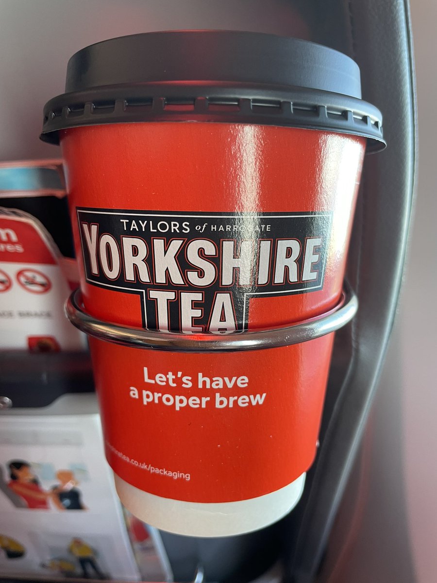 The perfect travelling companion, thank you <a href="/Taylors/">Taylors of Harrogate</a> for starting my holiday the right way #yorkshire #GranCanaria