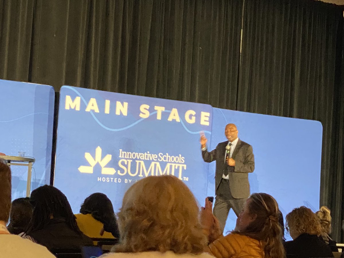 Principal El delivered a message today that is greatly appreciated!! <a href="/AccuTrainK12/">AccuTrain</a> #innovativeschoolssummit