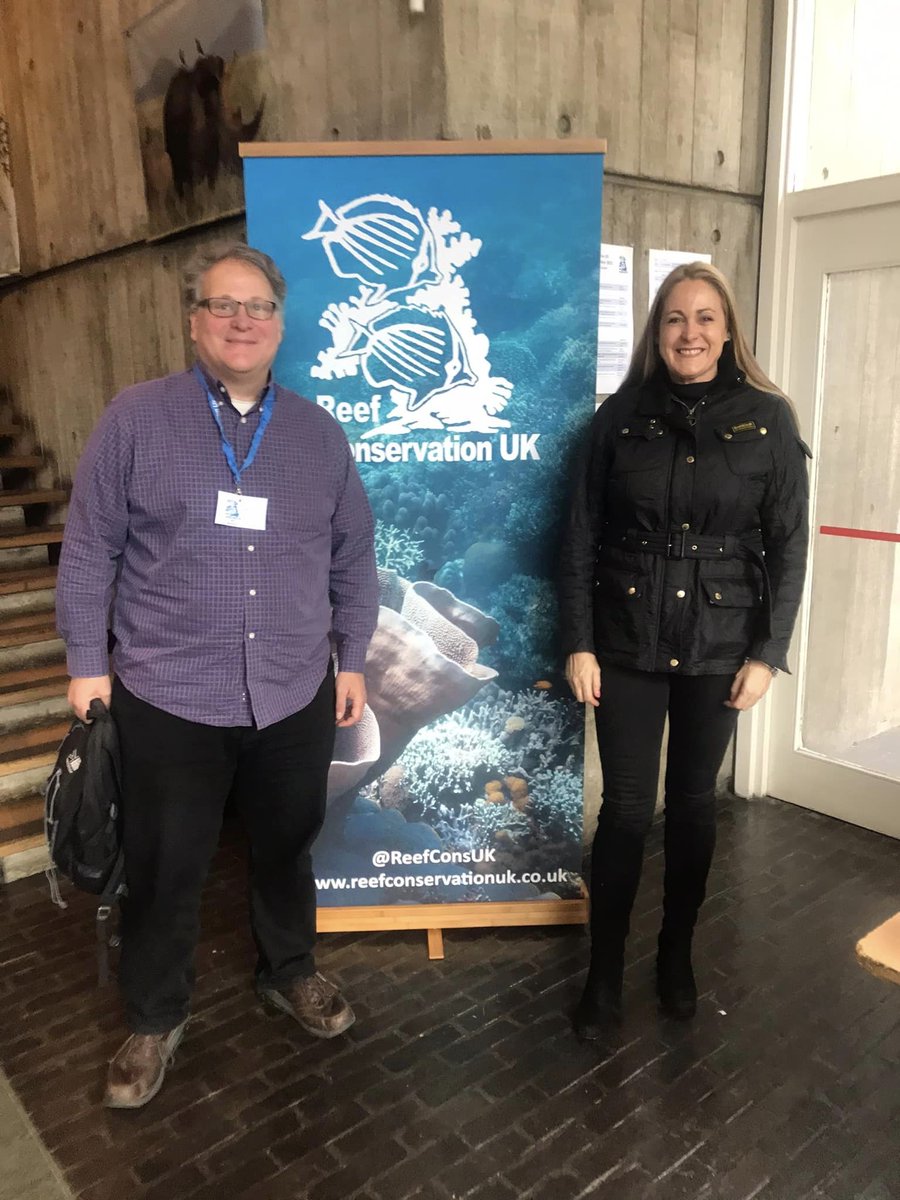 ChagosTrust's tweet photo. Our Director @spgalea and coral expert Trustee, Dr Ken Johnson (@NHM_London), are attending the @ReefConsUK #RCUK22 conference at @OfficialZSL.

Feat. fascinating talks about current #coral🪸 research, opps were found to update all on CCT🐢's #HealthyIslandsHealthyReefs project🌊 https://t.co/3BEHGCgU2h