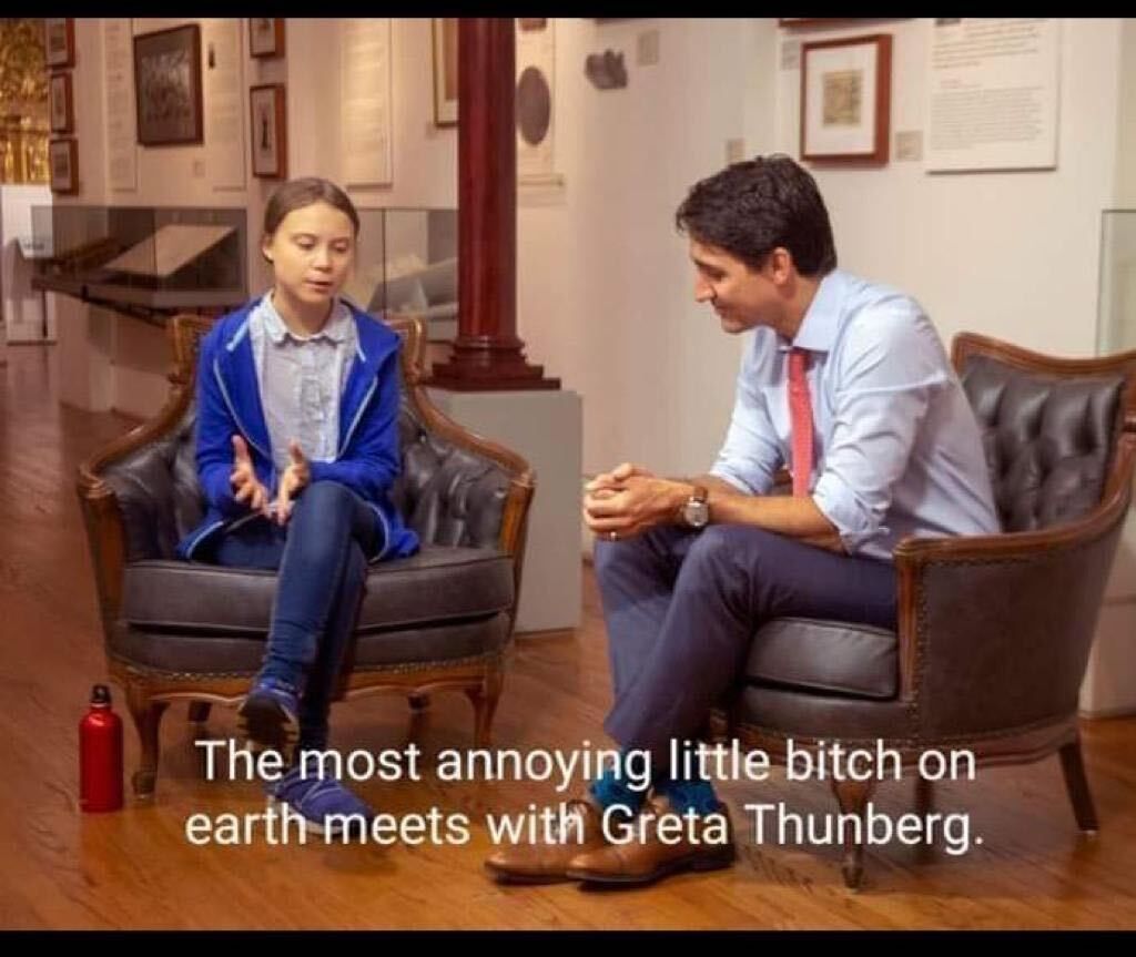 Justin Trudeau wants to make 'mean memes' illegal in Canada. 
In honor of freedom of speech, I call on my fellow twitterites to share your favorite Justin Trudeau memes. I'll start, this is one of my favorites...