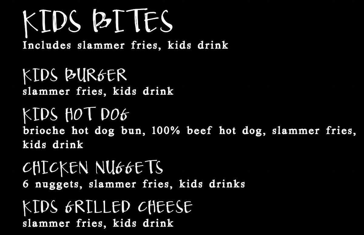 We have all the fixings for the kiddos!

#denver #colorado #denvercolorado #denverfoodie #illegalburger #303 #kidfriendly #bestofdenver #familyfriendly #kiddos #kidsbites #kidsmenu #downtowndenver #303living #denvermetroarea #burgers #hotdog #chickennuggets #kidsmeal