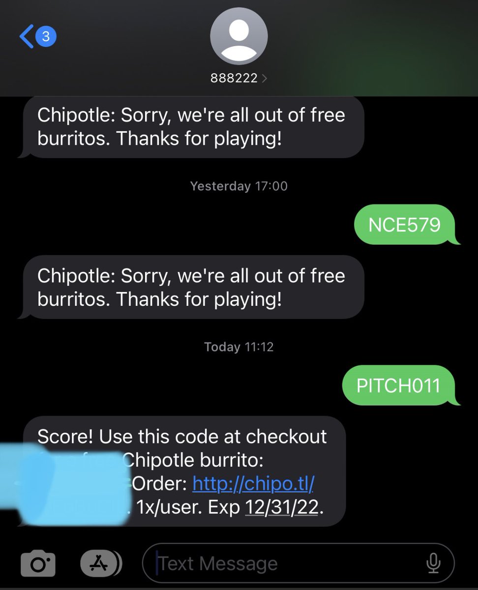 FlipFlip's tweet photo. Gonna send some FREE Chipotle codes for FREE Burritos and Bowls to as many retweets as I can today. Have about 20! 🌯 GO USA ⚽️🏟️ https://t.co/B0z8QcFLNE