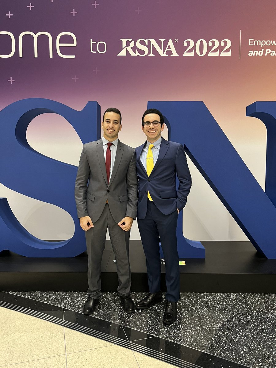 Grateful to being able to give an oral presentation, along with our educational exhibit, at the biggest radiology event in the world. Thankful to everyone who supported me. Till our next meeting, as Gandalf said. @MayoClinic @MayoRadiology @RSNA #RSNA22 #RSNA2022