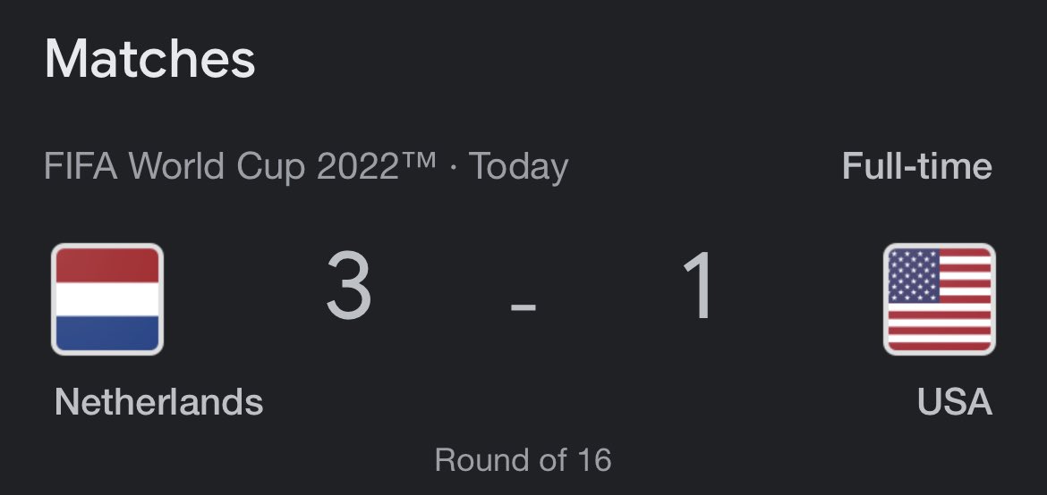 Double18Js's tweet image. Bummed about this outcome, but Netherlands came to play…respect