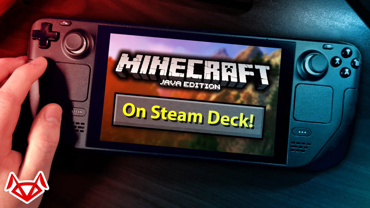 Hey!

My video about Minecraft running on the Steam Deck is out! 

You know where to find it ;)