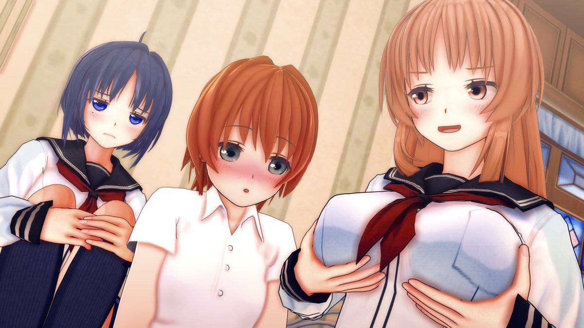 #cm3d版深夜の真剣エディット60分一本勝負
お題「自室 照れ顔」
勇気を出して連れ込んだのに剥いてみたら女の子だったのでおねショタデビューがおねロリデビューになったやつ。
#COM3D2