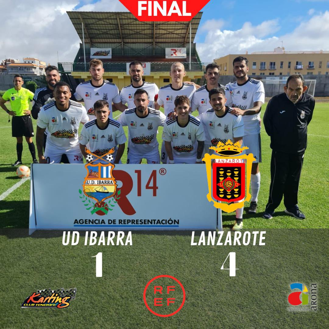¡Final del Partido!

🏎 @kartingclubtenerife 
👔 @r14agencia 
🏢 @ayuntamientoarona 
______________________
📲#VamosIbarra ⚪️🔵
#RFEF #TerceraDivisionXII 
#TerceraCanaria #TerceraRFEFCanaria