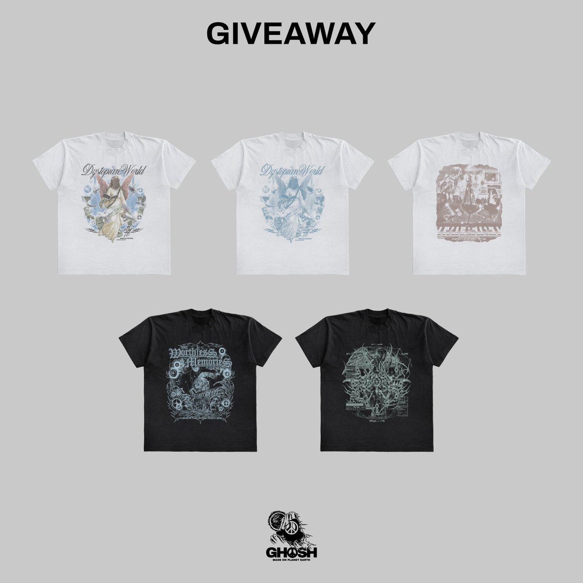 ghoshclo's tweet photo. GHOSH NOVEMBER DROP GIVEAWAY

- FOLLOW @XSHV_N + @GHOSHCLO
- LIKE &amp; RT
- TAG A HOMIE
- DROP YOUR SIZE + WHAT PRODUCT YOU WANT

3 WINNERS GET PICKED ON SUNDAY DEC 7 https://t.co/nlsLmNxWeu