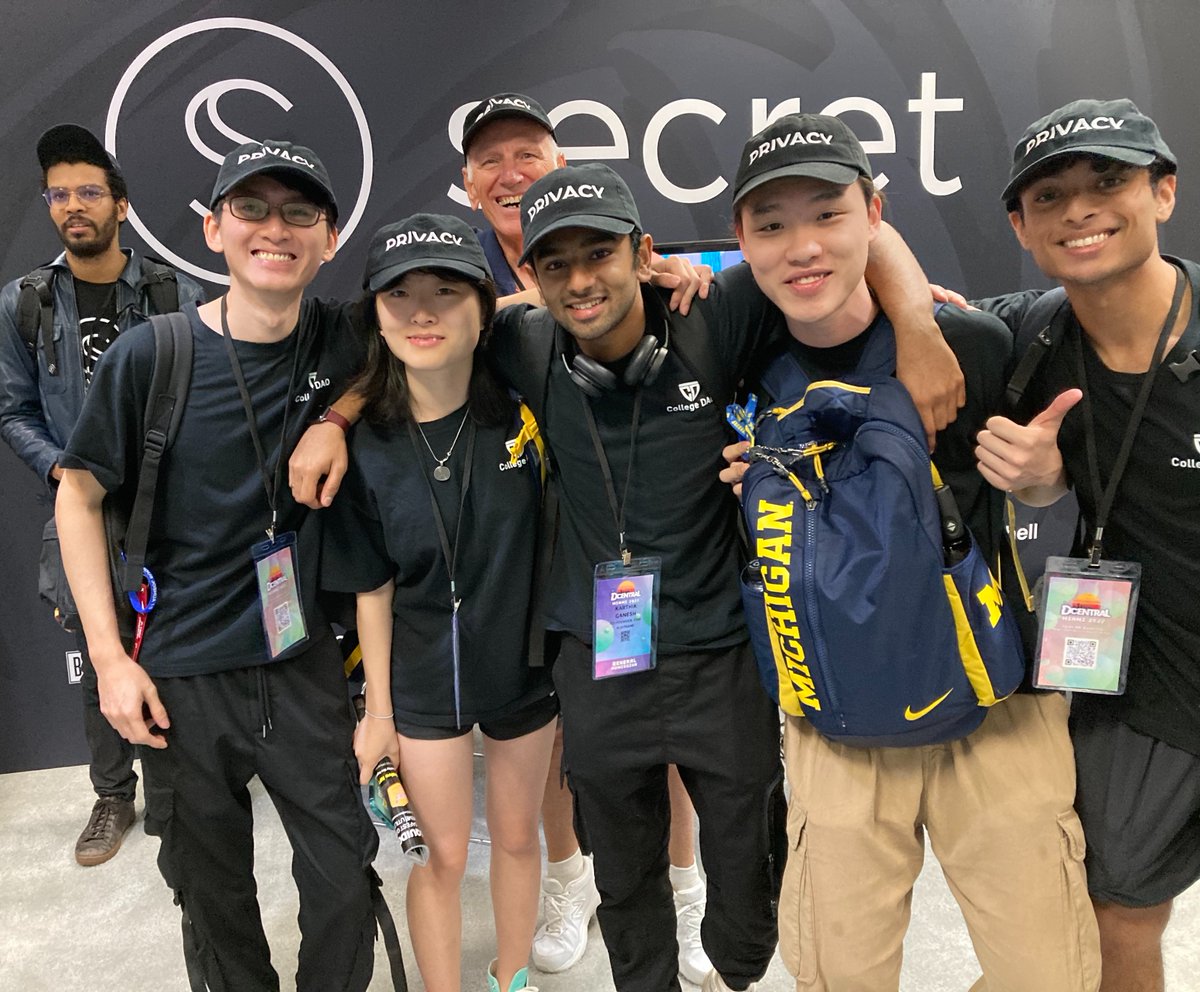 SecretNetwork's tweet photo. Did you join Secret @DCentralCon?

Whether you're a dev, investor, creator, or Secret Agent, there's plenty of opportunities to achieve your goals in the network. Jump into the Discord to find your road to success today!

Discord: https://t.co/EdivuPh0CD

$SCRT #DCentralSCRT https://t.co/8HeACoj4CX