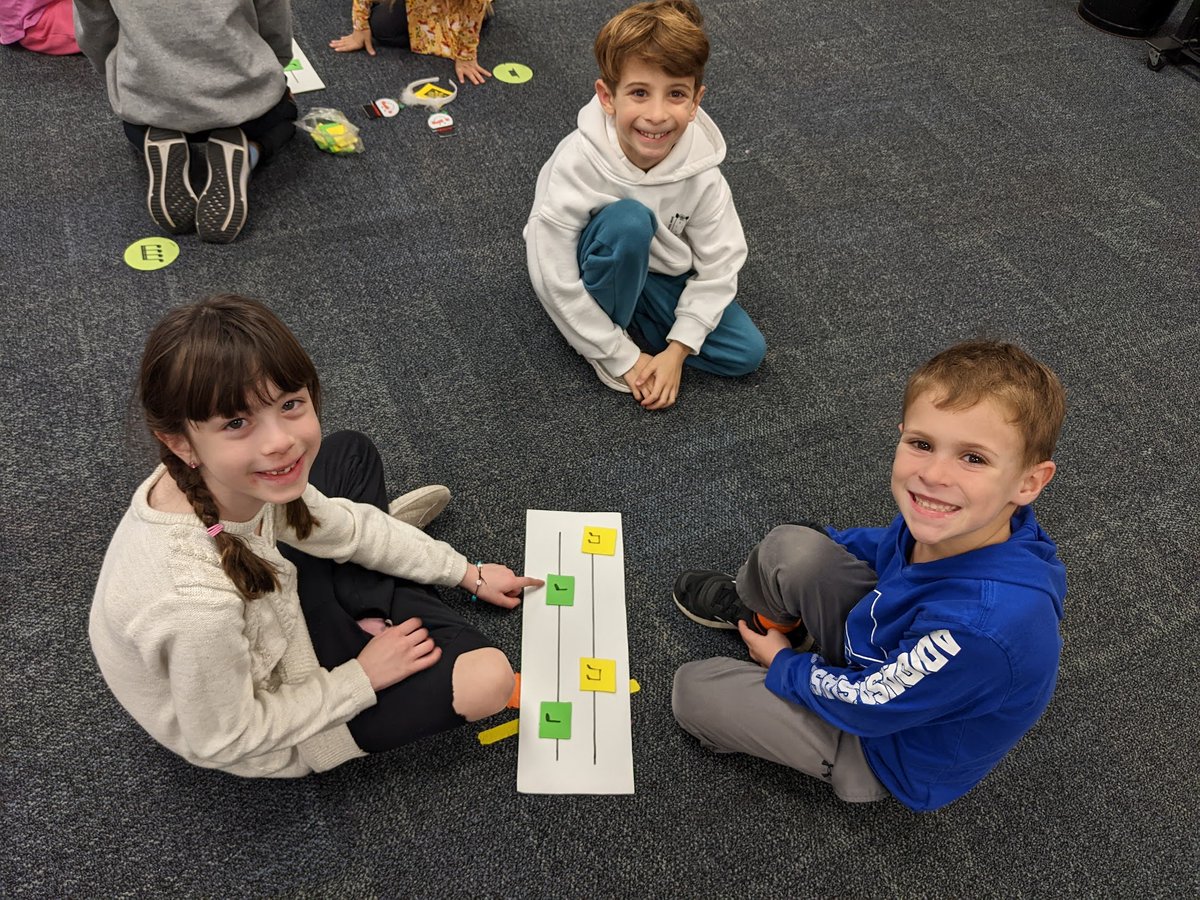 ecrutchfield112's tweet photo. 1st graders created their own melodies using quarter & eighth notes with the pitches sol & mi on the 2-line staff this week @WayneThomasscho @MissSprowls2022 @MissWoods22 @wt112 #112leads #wtleads #d112teachers https://t.co/kwf7u1RG1O