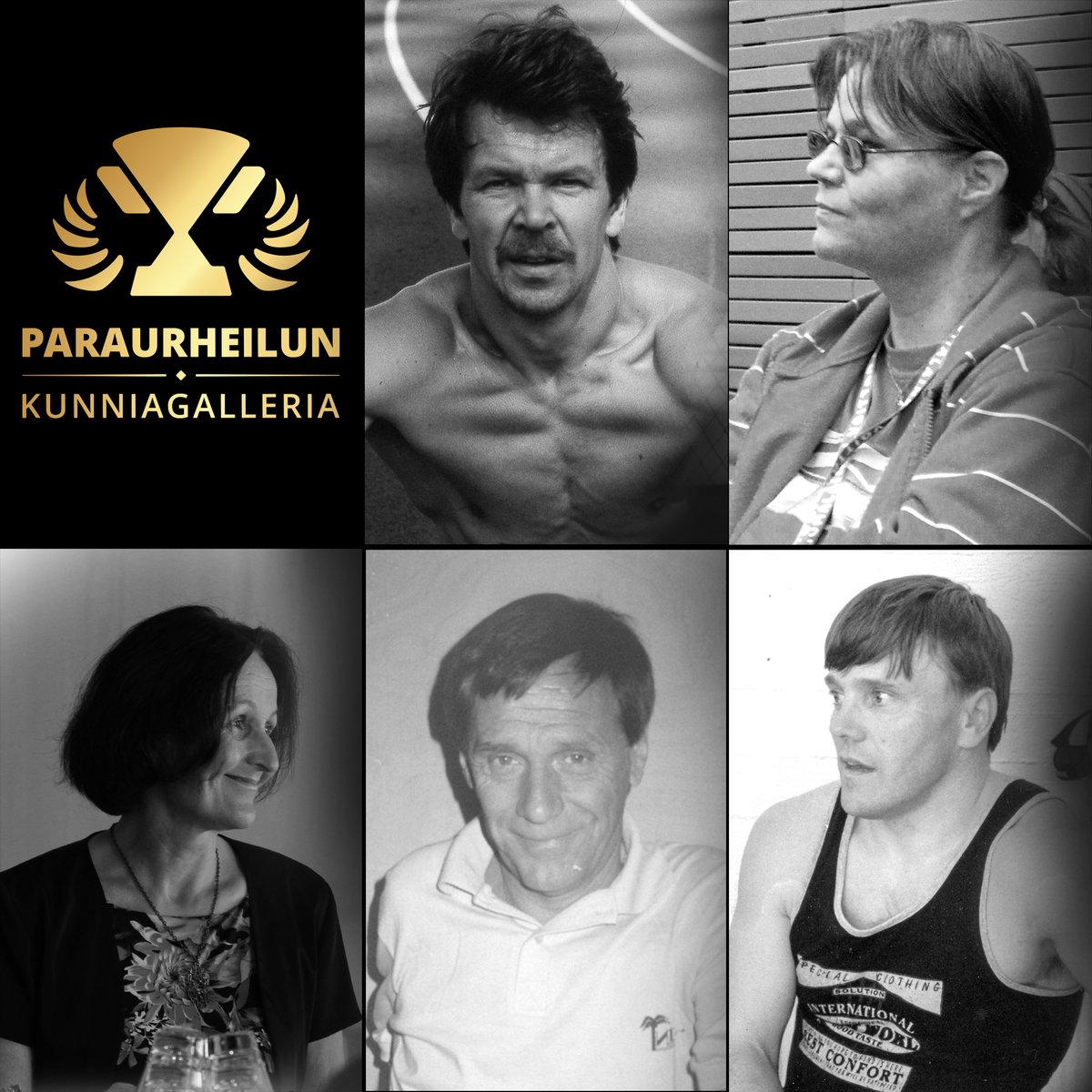 Paraurheilun Kunniagalleriaan nimettiin lauantaina 5 uutta henkilöä:
🔹 yleisurheilija Harri Jauhiainen
🔹 maalipalloilija Tarja Pelkonen
🔹 hiihtäjä Kaija Tuikkanen
🔹 pöytätenniksenpelaaja Matti Launonen
🔹 hiihtäjä Kari Joki-Erkkilä

Lue lisää: paralympia.fi/uutinen/10148-…