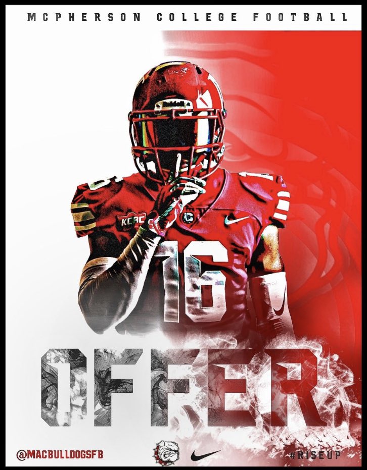 chrisfitz40's tweet photo. Excited to say i’ve received an offer from McPherson College @CoachJFisc thank you for another opportunity @coach_wolfpack @CoachTurner363 @CoachAustinMaly @Recruit_SF_FTBL https://t.co/ogPhqCiMJD