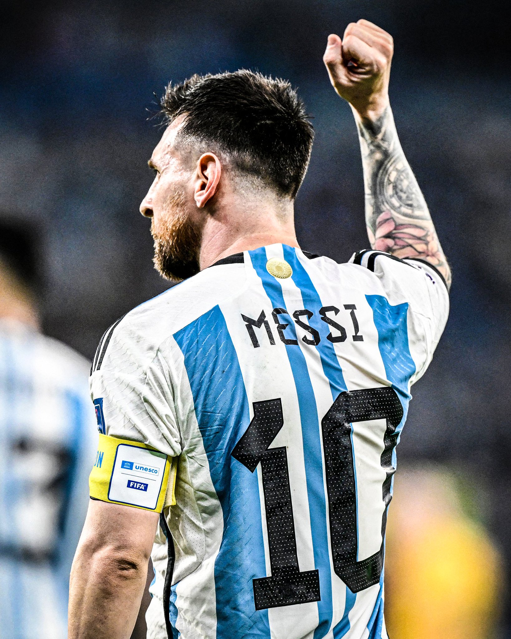 GOAL on Twitter "Lionel Messi's first goal in the World Cup knockout