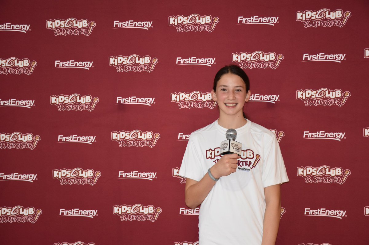 CavsUnited's tweet photo. Sadie, one of our Cavs Kids Club Jr. Reporters powered by FirstEnergy, had double duty this morning and not only reported on our Cavs Academy All-Girls clinic, but participated in the action as well! 🏀🎤
#KidsClub #KidsClubJrReporter #Hertimetoplay https://t.co/zVxwQTuIN0