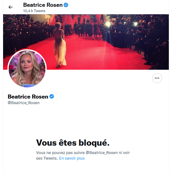 LockedFab's tweet photo. Oh, tristesse... 
Prends soin de  toi Béatrice. https://t.co/S5J2WvCGmf