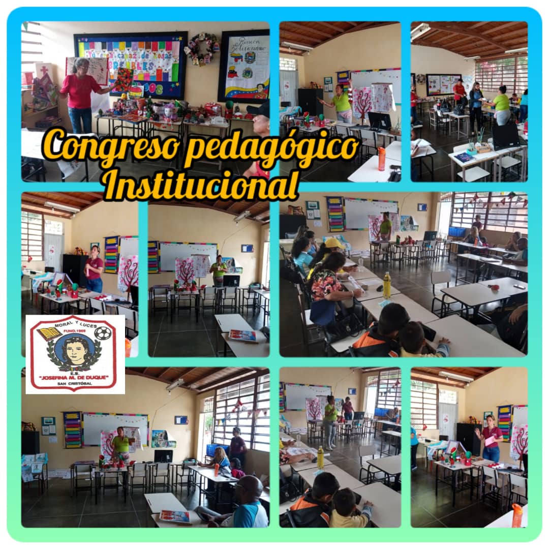Congreso Pedagógico Institucional Escuela N. Josefina Molina de Duque
