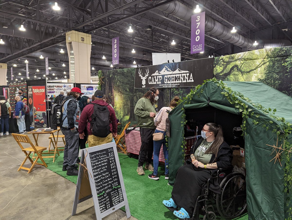 Looking for VtM Rivals, American Psycho, The Midnight World or FEAR by the Fire? Stop by Camp Gehenna. We have ONE copy of FEAR left!