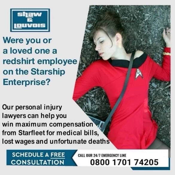 StarfleetUnderG's tweet photo. 🖖LLAP. But if not, you may be entitled to compensation… love a good #StarTrek meme. https://t.co/8WR24DQSSW