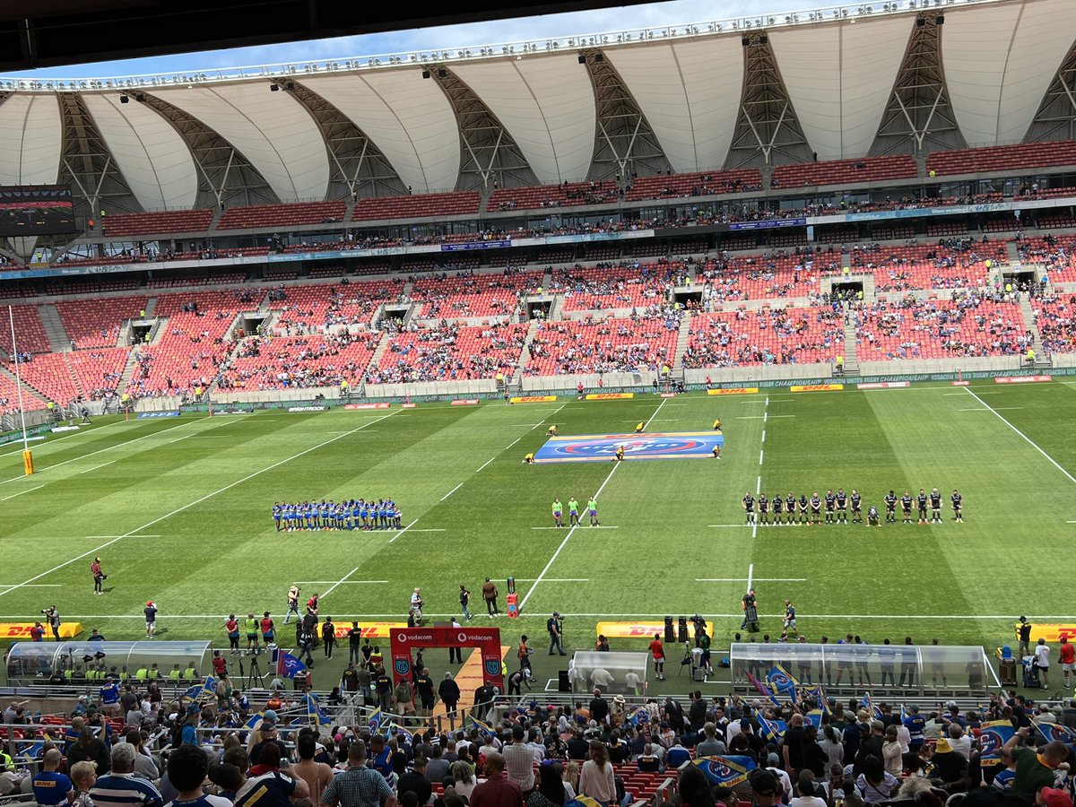 Jean_willers's tweet photo. Thanks for hosting us Nelson Mandela Bay Stadium @URCOfficial - good to see the @THESTORMERS take a W!! #NielsenSports https://t.co/PWi6HLyAgo